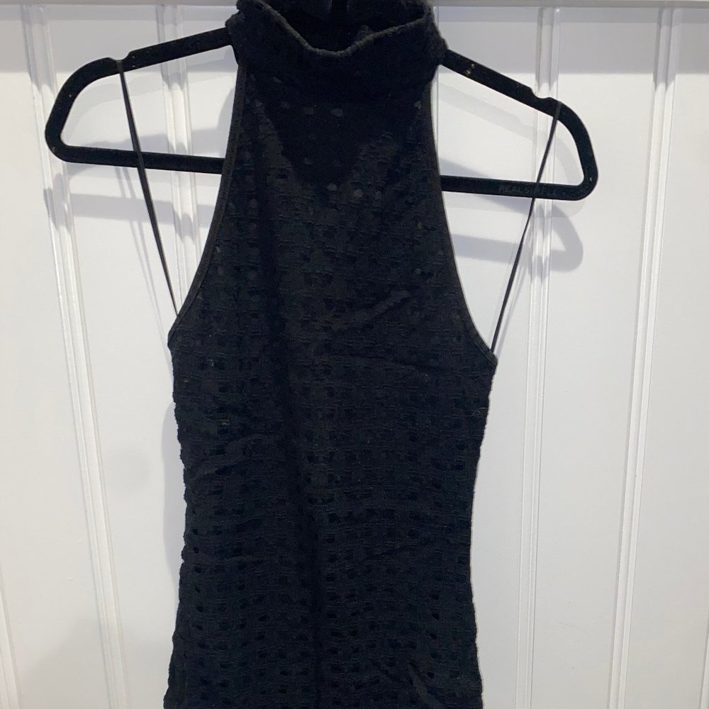Black Fancy Bodysuit